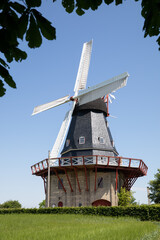old wind mill in denmark