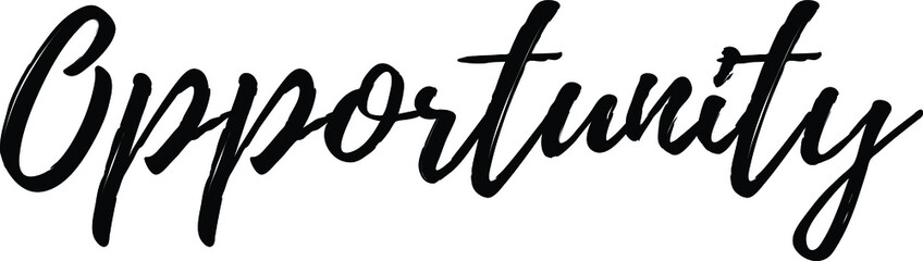 motivational  text. Only one single word. Printable graphic tee. Design doodle for print. Vector illustration. Colorful. Hand drawn calligraphy style. Black and white