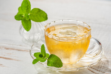 ハーブティー　ミントティー © Chiristsumo