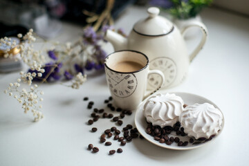 Coffee with sweets