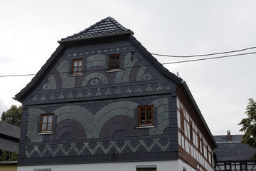 Historisches Wohnhaus in Saupsdorf in der Sächsischen Schweiz