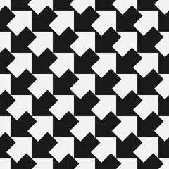 Seamless geometric pattern with arrows - 366684195