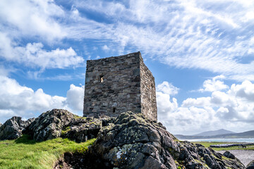 Carrickabraghy Castle - Isle of Doagh, Inishowen, County Donegal - Ireland