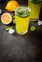 Mint Masala Soda cocktail