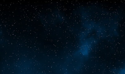 Obraz na płótnie Canvas Spacescape illustration design with stars field in the galaxy