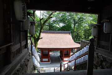 吉備津神社 北随神門 -桃太郎伝説ゆかりの神社-
