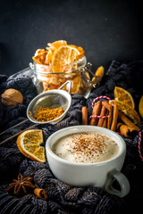 Autumn sweet hot drink