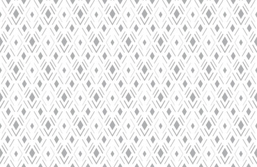 Abstract geometric pattern. A seamless vector background. White and gray ornament. Graphic modern pattern. Simple lattice graphic design.