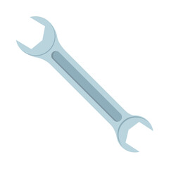 wrench key tool isolated icon