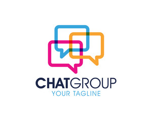 Social Chat Logo Design