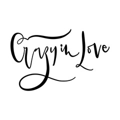 Cute hand drawn lettering modern calligraphy composition.