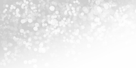 white abstract bright glowing magical festive background with bokeh effect
