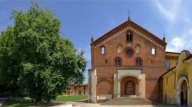 Abbazia di Morimondo, Italia, Morimondo abbey, italy