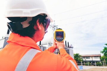 Electrical engineers used a thermometer to check for faults in equipment sets, Also known as...