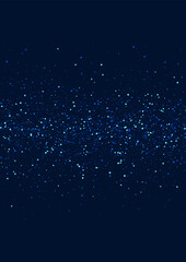 Obraz premium White Luxury Vector Star Border. Dark Celebration 