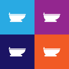 bidet icon. bathroom and sauna element icon. signs, outline symbols collection icon for websites, web design, mobile app, info graphics