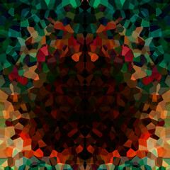 abstract bright blue triangle background texture