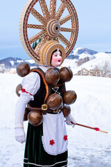 Silvesterchlausen or New Year’s Mummers Processions. It's part of the Silvesterchlausen tradition of greeting for the New Year in the Canton of Appenzell, Switzerland
