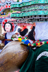 Silvesterchlausen or New Year’s Mummers Processions. It's part of the Silvesterchlausen tradition of greeting for the New Year in the Canton of Appenzell, Switzerland
