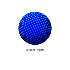 Communication logo, networking icon