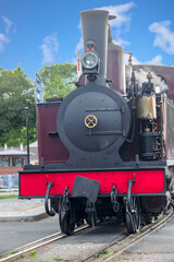 Naklejka premium Stara lokomotywa parowa, Somma, Pikardia, Hauts-de-France