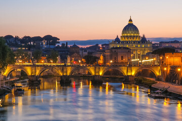 Picturesque view of the Vatican City 