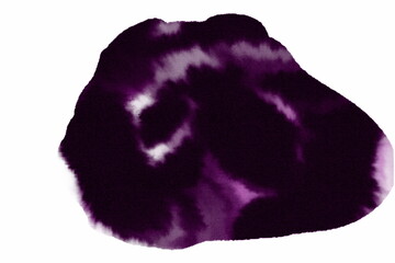 High Resolution Abstract Purple Night Sky Watercolor Background
