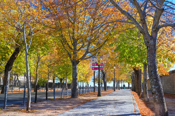 エル・エスコリアル修道院 カルロスIII通り
