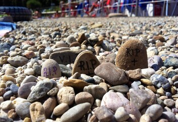 beach, stones, pebbles, stone, pebble, rocks, rock, nature,