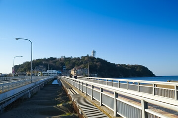Fototapeta na wymiar 江ノ島 江の島大橋
