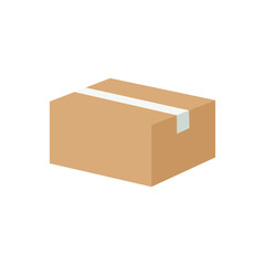 box cargo icon vector sign