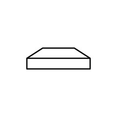 box cargo icon vector sign