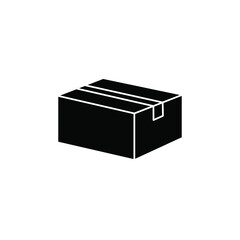 box cargo icon vector sign
