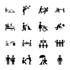 Volunteer Vector Pictogram Pack