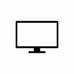 monitor icon vector