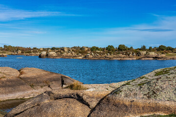 Los Barruecos Natural Monument, Malpartida de Caceres, Extremadura, Spain.