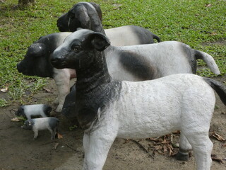 Fototapeta premium Sheep statue