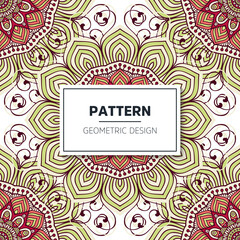 luxury ornamental mandala design background