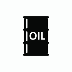 oil barrel icon vector