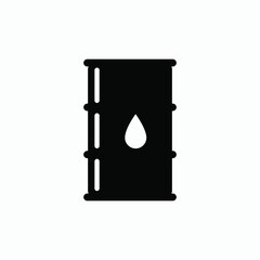 oil barrel icon vector