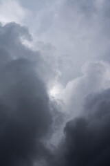 nubes y luz