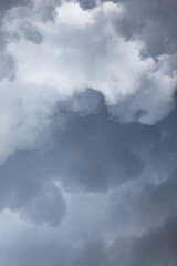 nubes previo a la tormenta