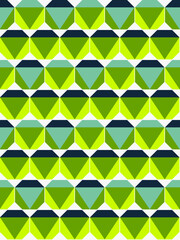 Seamless pattern in summer colors.