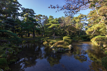 Obraz premium Kenroku-en garden in Kanazawa (Japan)