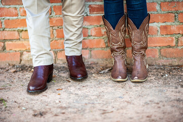 His & Her Boots