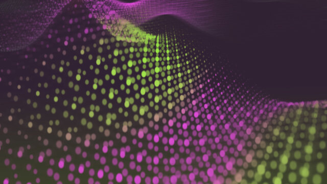 Data technology background. Abstract digital background. Science background. Technological background. Matrix. Binary Code. 3D rendering. 4k.