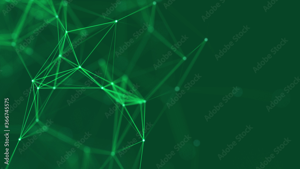 Poster abstract digital connection dots. technology background. network connection structure. plexus effect