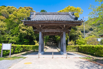 由良町 興国寺 山門（大門）