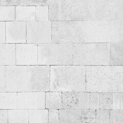 Fototapeta premium Gas silicate blocks are white .Texture or background