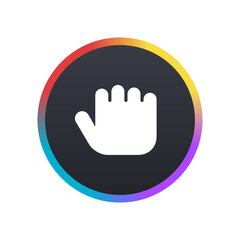 Hold Hand -  Push Button